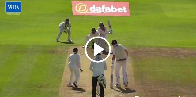 WATCH : Injured Tom Banton's One-Legged Reverse Sweep Against Shakib Al Hasan in County Championship Clash