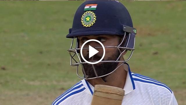 WATCH: Virat Kohli's Run-Out Drama Leaves India in Trouble on Day 1 of the Third Test INDvNZ 2024