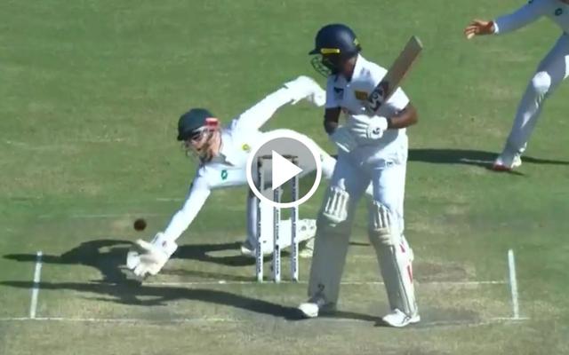 [WATCH] Kyle Verreynne’s Stunning One-Handed Catch Steals the Show in South Africa vs Sri Lanka 2nd Test