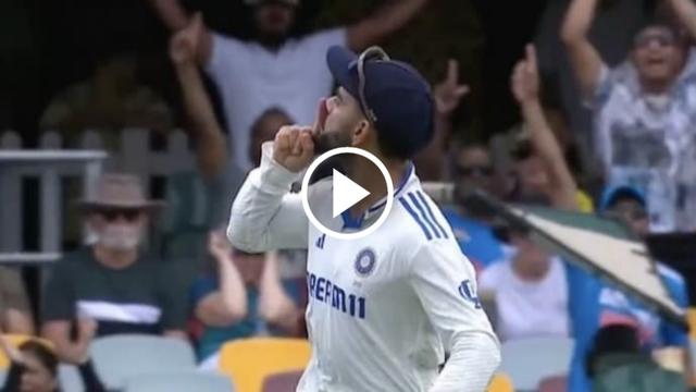 WATCH: Virat Kohli Silences Gabba Crowd with Stunning Catch to Dismiss Labuschagne AUS vs IND BGT 2024-25 