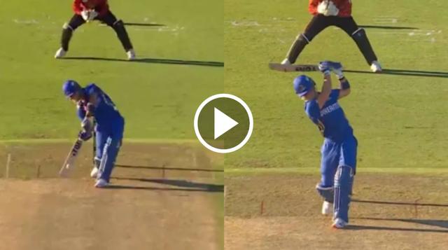 [Watch] Baby AB! Dewald Brevis Lights Up SA20 with Jaw-Dropping No-Look Six