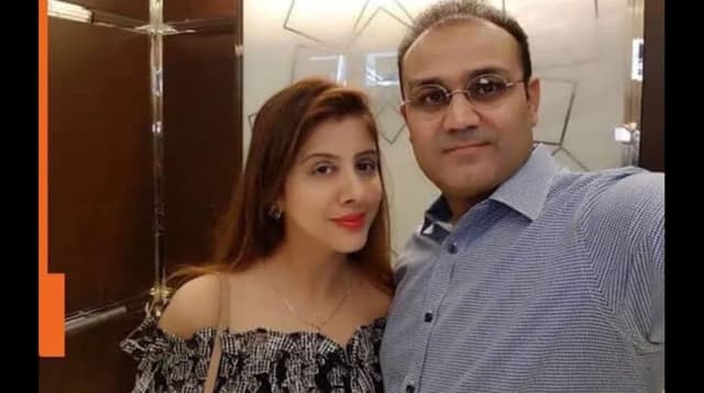 Virender Sehwag and Wife Aarti Reportedly Heading Towards Divorce After 20 Years of Marriage