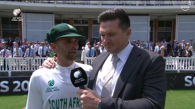 [Watch] Emotional Keshav Maharaj in Tears as South Africa Wins WTC 2025