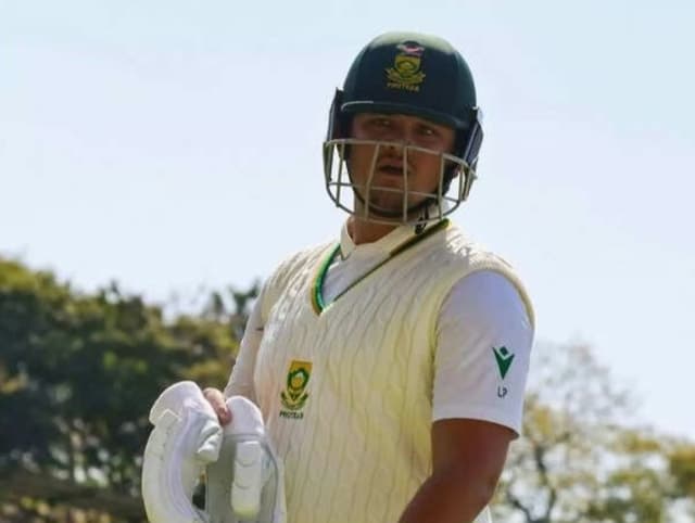 Lhuan-dre Pretorius creates history, becomes the youngest South African batter to score Test century on debut