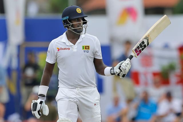 SAvSL : Angelo Mathews Becomes Third Sri Lankan Batter to Cross 8000 Runs in Test Cricket