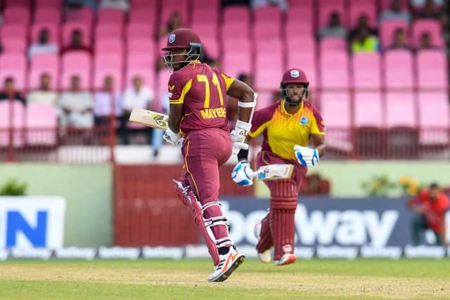 Pooran and Mayers hit fifties to power West Indies to a series win