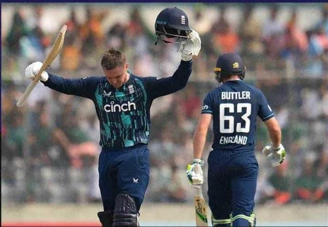 Roy's blistering ton leads England to the series win 