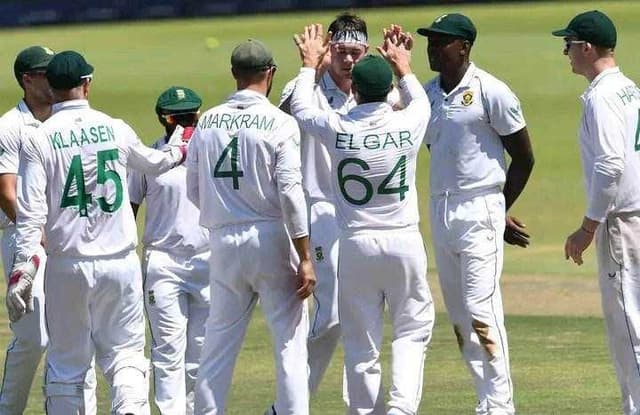 South Africa win the Johannesburg test by a thumping 284 run margin and clean sweep WI