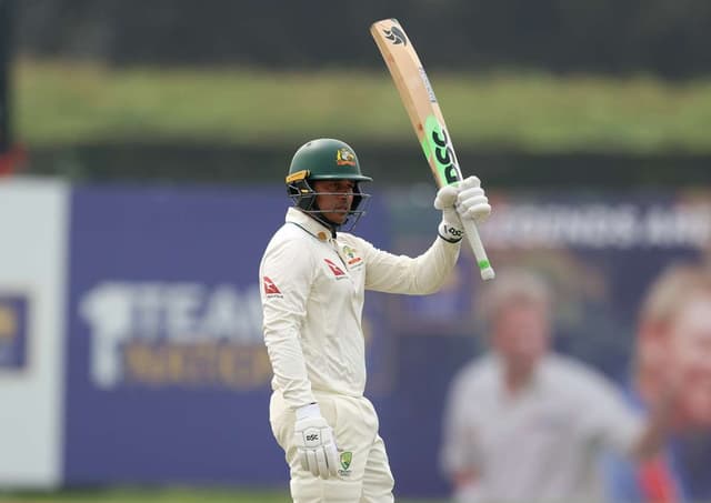 Usman Khawaja Joins Elite List of Aussies with Double Tons in Asia