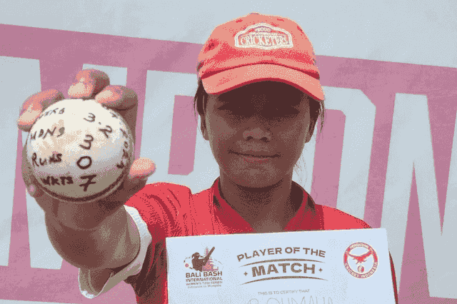 Indonesia's Rohmalia breaks women's T20I record with 7 for 0 on debut