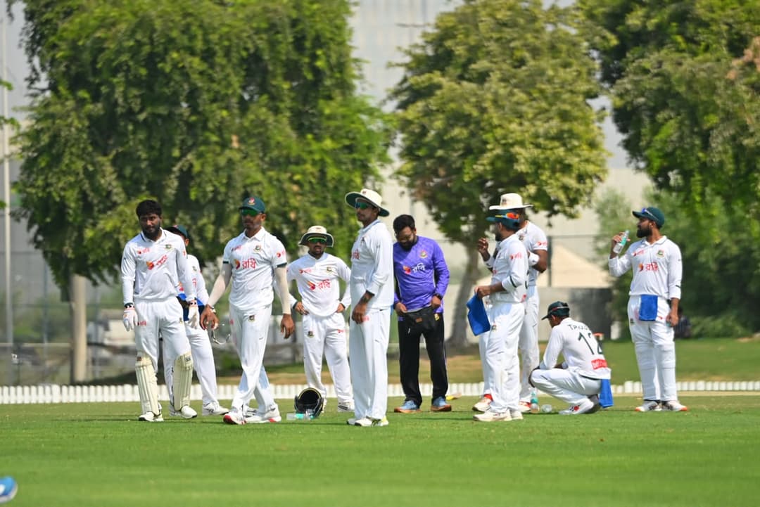 Bangladesh bowlers found rhythm on Dubai pitch ©BCB