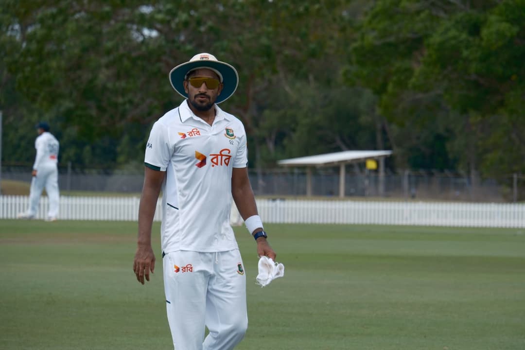 Khaled Ahmed in fielding ©CA