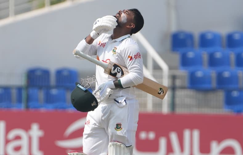 Litton got his ton ©ACB