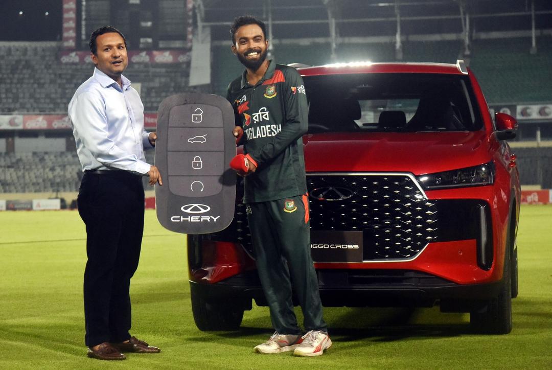Hridoy won a car ©BDCricTime