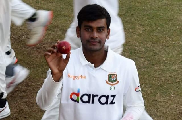 Miraz equals Taijul with 8 Test five-wicket hauls
