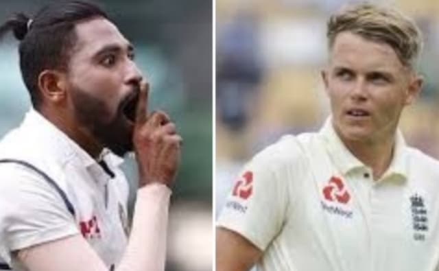 Watch: Siraj involves in a verbal tussle with Curran