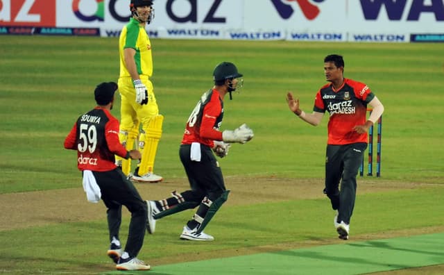 Bangladesh defend 131 to thump Aussies