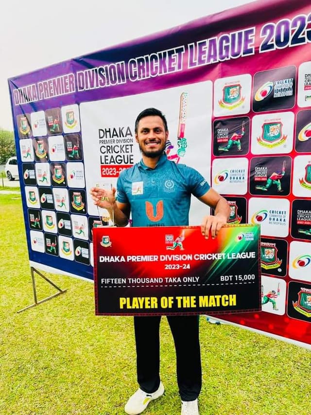 Abu Hider obliterates Gazi Tyres as Mohammedan bundle them up for paltry 40 runs