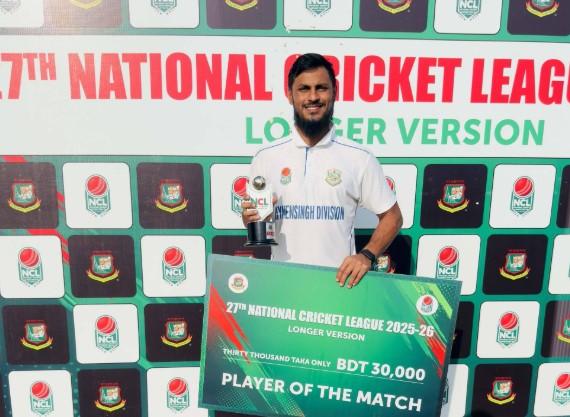 NCL 2025-26: Abu Hider Rony’s record-breaking innings brings 13 sixes
