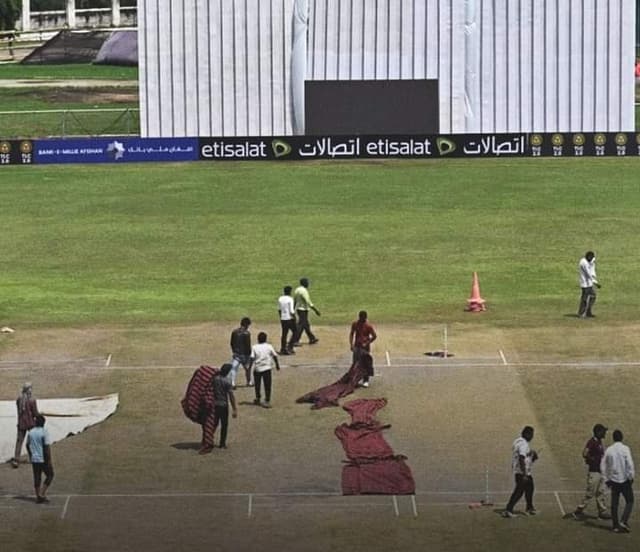 Third straight day abandoned in historic Afghanistan - New Zealand Test