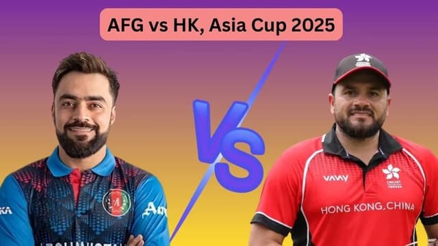 Afghanistan vs Hong Kong Asia Cup 2025 Match 1, Dream 11 Prediction, Fantasy Cricket