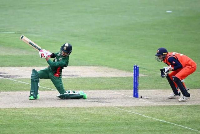 Bangladesh give 145-run target to Netherlands despite good start 