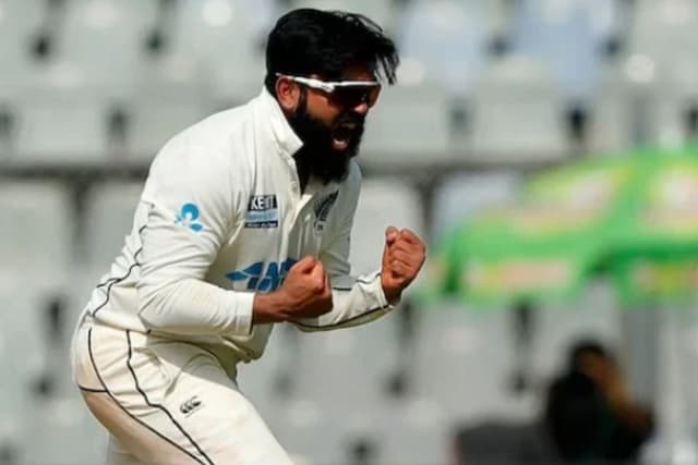 10-fer hero Ajaz Patel wins POTM award for December