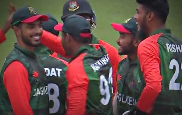 Saif Hasan's gritty fifty before Afif's excellent spell help Bangladesh reach semi-final of Asian Games 2023