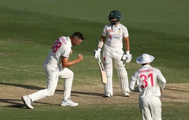 Josh Hazlewood's triple wicket over drives Australia to the commanding position 