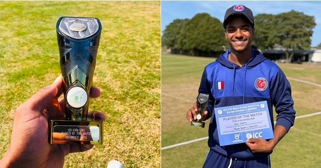 Bangladeshi-origin cricketer Ayon Chanda stars for France U19 with brilliant all-round display