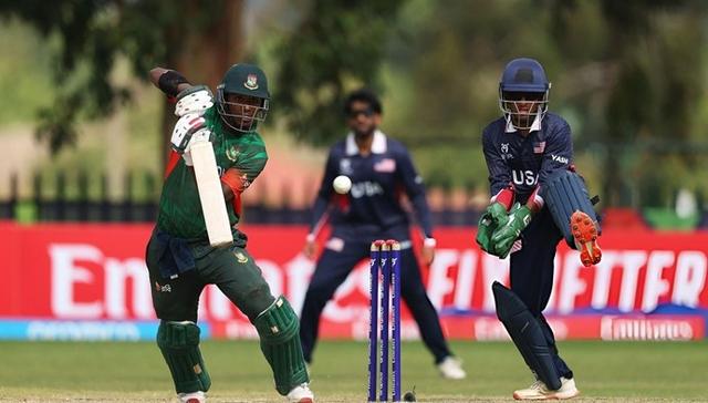 Bangladesh beat USA to reach U19 World Cup Super Six