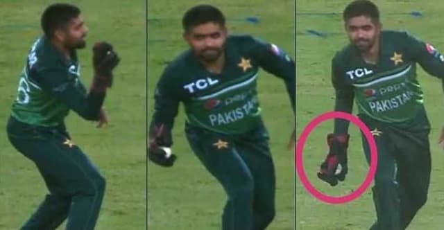 Babar's 'illegal fielding' cost Pakistan five runs in second ODI