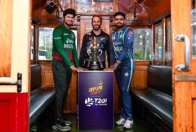 Trophy unveiled for Bangla Wash T20I Tri-Series