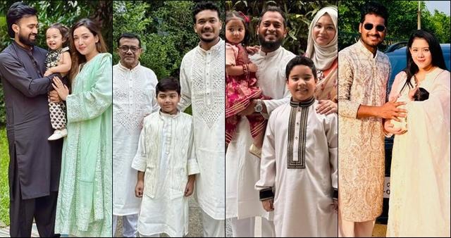 Bangladesh cricketers celebrate Eid-ul-Adha 2026 with their families