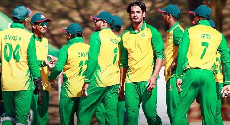 Bangladesh Emerging beat USSA by 26 runs via DLS for first win