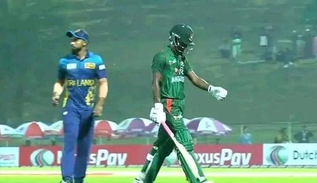 Jaker Ali Anik's heroic goes in vain as Sri Lanka cruise pass through the victory 