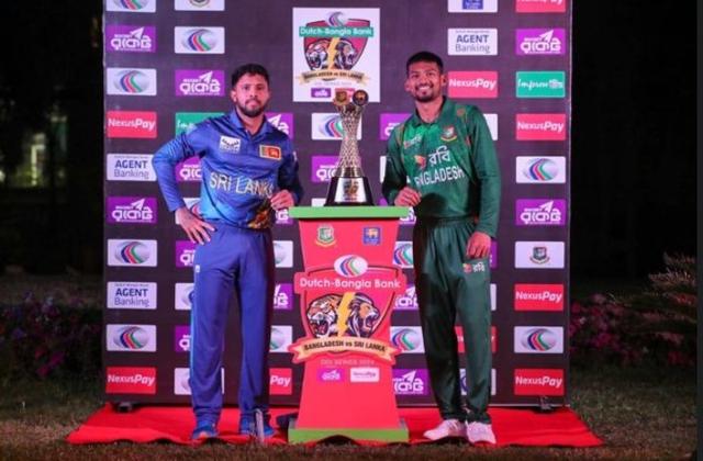 Sri Lanka bat first after winning the toss, Mustafizur misses out the first ODI  