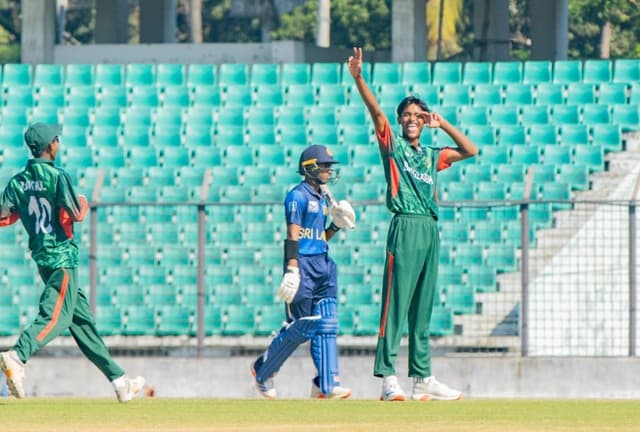 Bangladesh U17 beat Sri Lanka to clinch youth ODI series 2-1