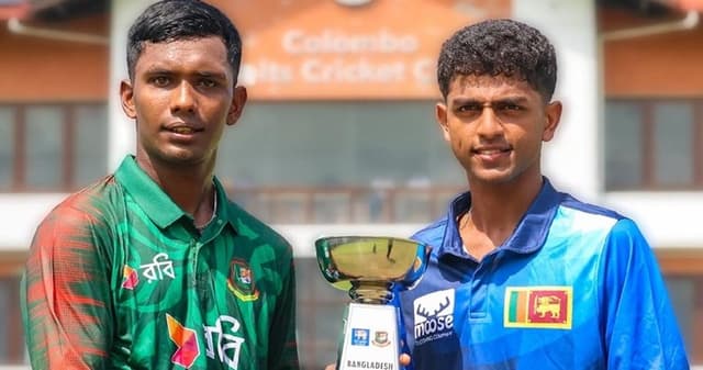 Sri Lanka U19 crush Bangladesh U19 by 98 runs to take lead in ODI series