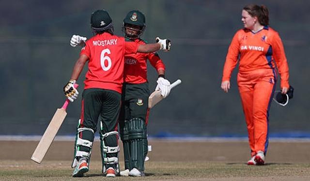Nigar Sultana Joty's heroic 77 goes in vain as Bangladesh women lose to Netherlands