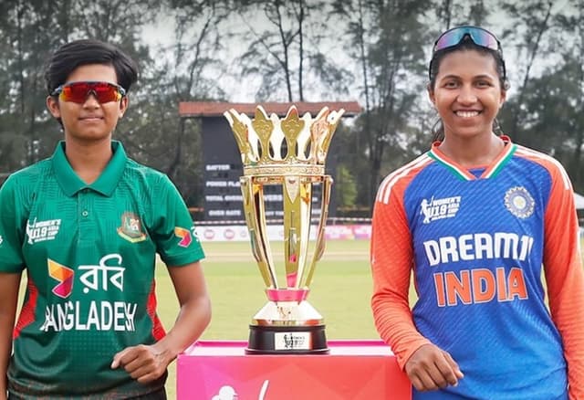 India claim U19 Women's Asia Cup title with a dominant win over Bangladesh