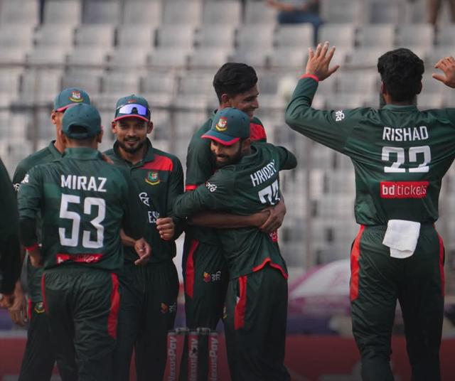 Nahid Rana, Tanzid Tamim star as Bangladesh crush Pakistan in the first ODI
