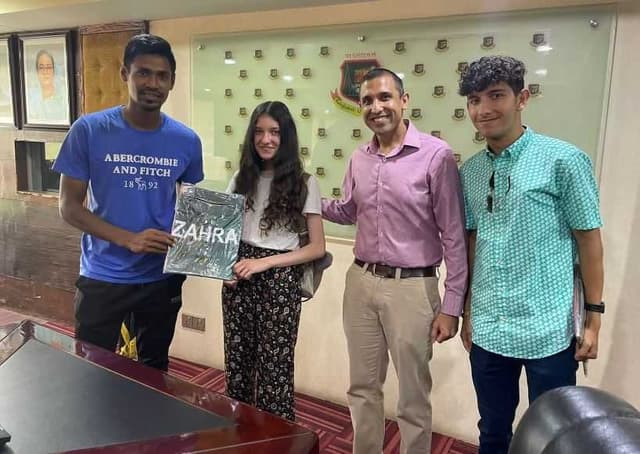 Deputy British High Commissioner of Bangladesh shares excitement after meeting with Mustafizur and Mushfiqur