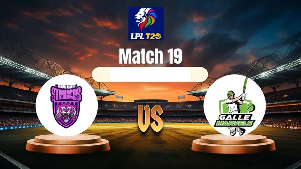 Colombo Kaps vs Galle Gallants LPL 2026  Match 19, Dream 11 Prediction, Fantasy Cricket