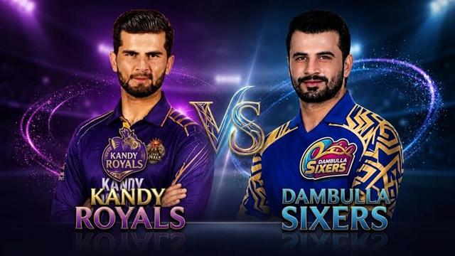 Dambulla Sixers vs Kandy Falcons LPL 2026 Match 6, Dream11 Prediction Fantasy Cricket