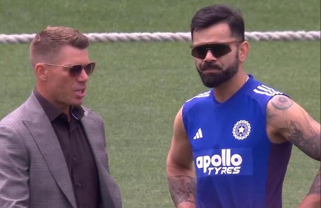 David Warner sheds light on his candid interaction with Virat Kohli at SCG