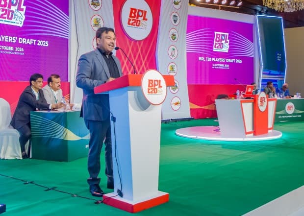 BCB chairman Faruque Ahmed takes charge of BPL Governing Council