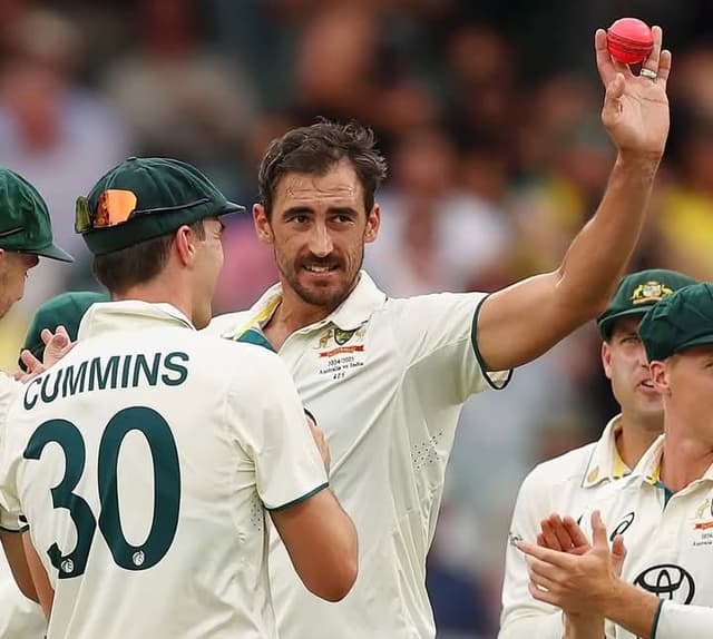 Mitchell Starc's career-best bowling makes it Australia's day in Adelaide 