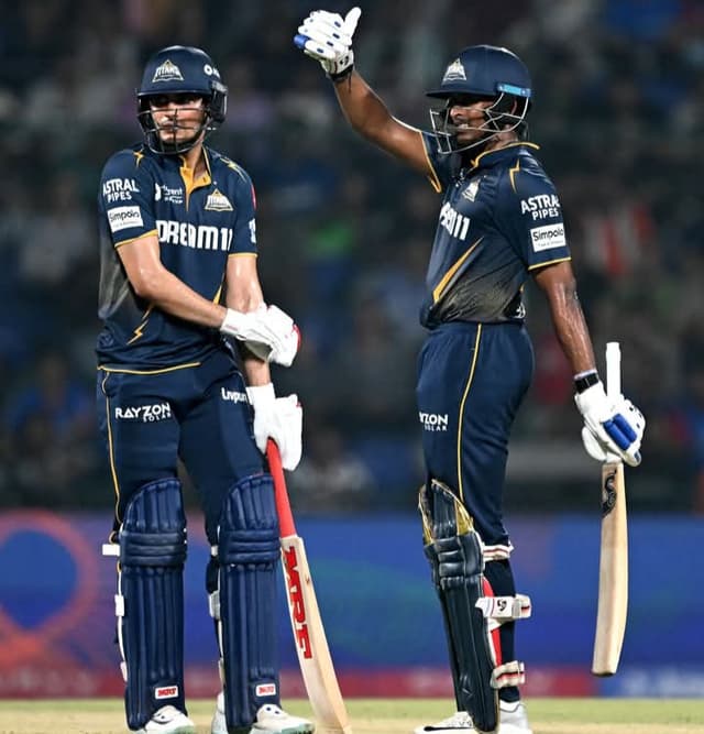 Sai Sudharsan and Shubman Gill dominate as Gujrat Titans crush Delhi Capitals