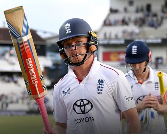 Pope's unbeaten century puts England on safe shore amid Bumrah storm